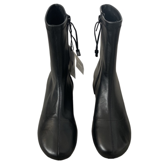 Zara Shoes - Zara NWT Black Leather Boots